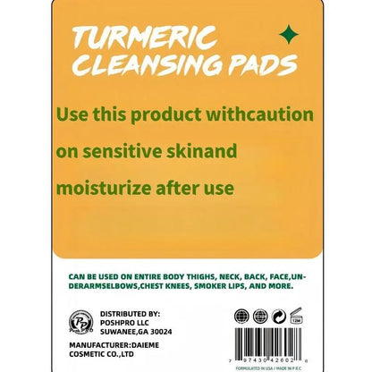 Turmeric Kojic Acid Cleansing Pads