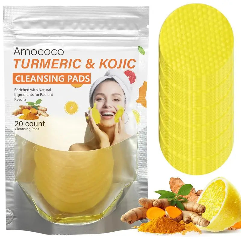 Turmeric Kojic Acid Cleansing Pads