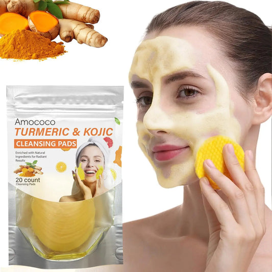 Turmeric Kojic Acid Cleansing Pads