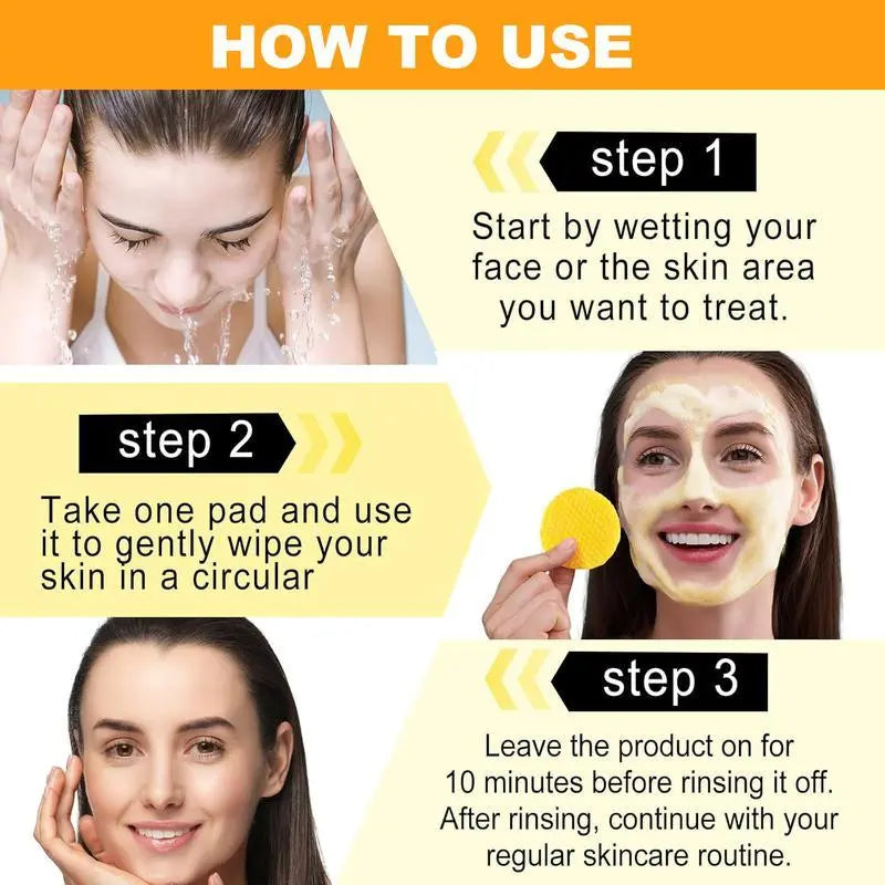 Turmeric Kojic Acid Cleansing Pads