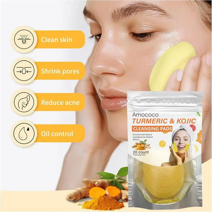 Turmeric Kojic Acid Cleansing Pads
